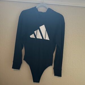 adidas Black and White Bodysuit